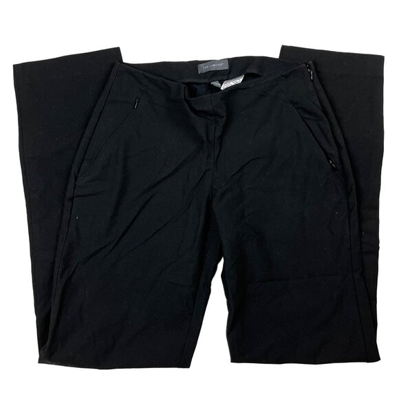 The Limited Black Leggings Size 00 Stretch Mid Rise Skinny Slim Pockets Athletic - Picture 1 of 13